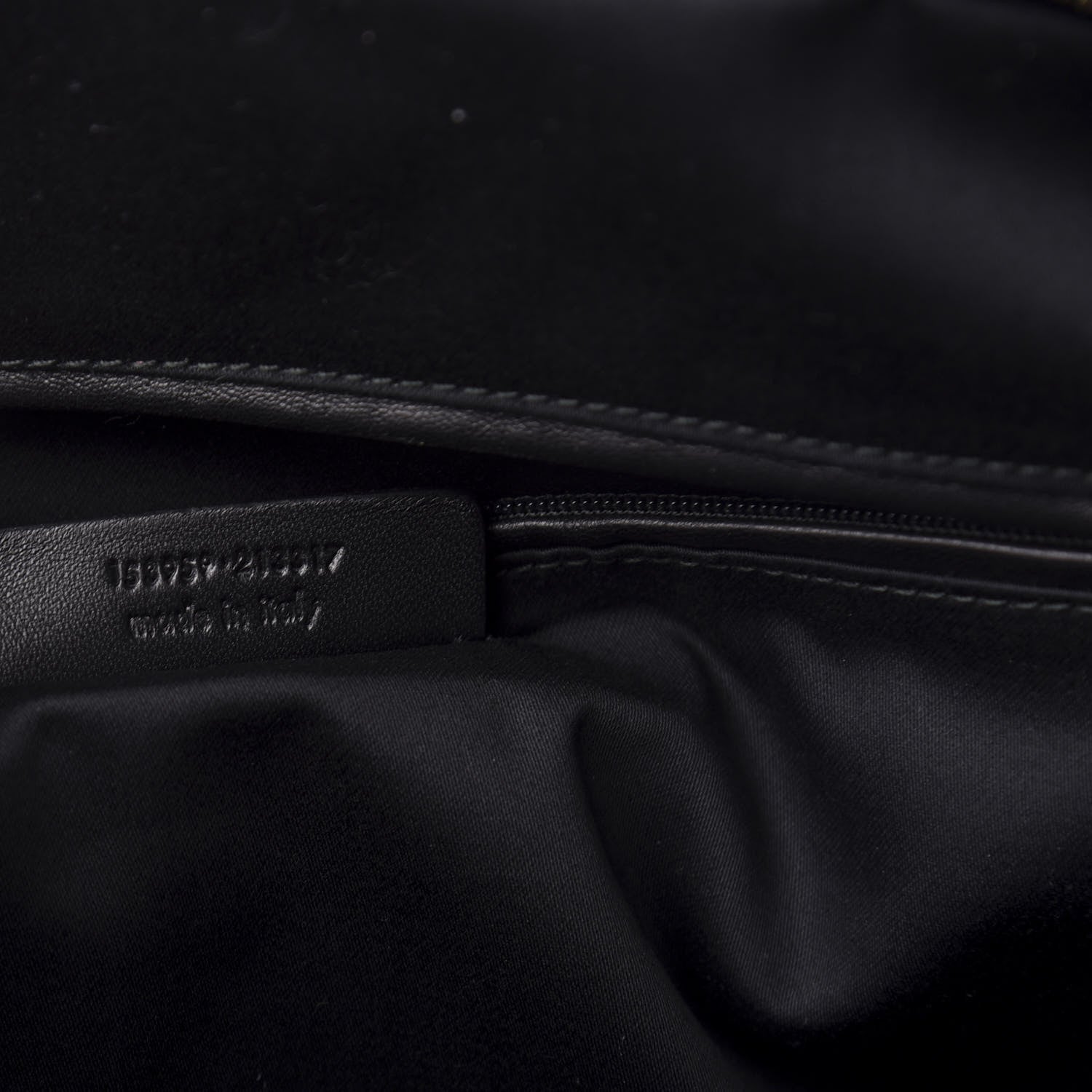 Saint Laurent Patent Oversized Muse Black 9 of 10