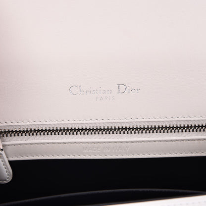 Christian Dior Patent Micro-Cannage Small Diorama Flap Bag White 8 of 11