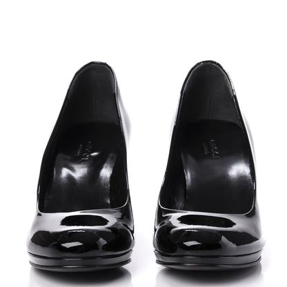 Gucci Patent Calfskin Pumps 36.5 Black 2 of 11