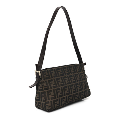 Fendi Zucca Shoulder Bag Tobacco 3 of 12