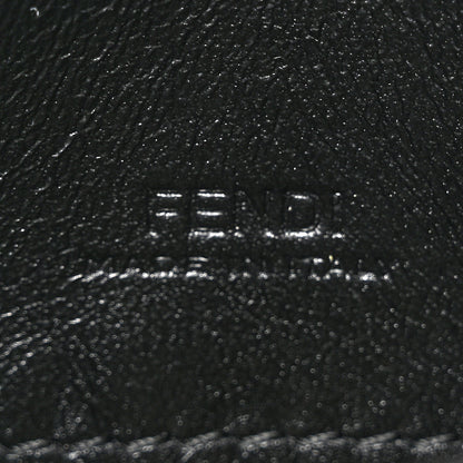 Fendi Fabric Jacquard FF 1974 Nano Baguette Charm Tobacco Moro Black 6 of 10