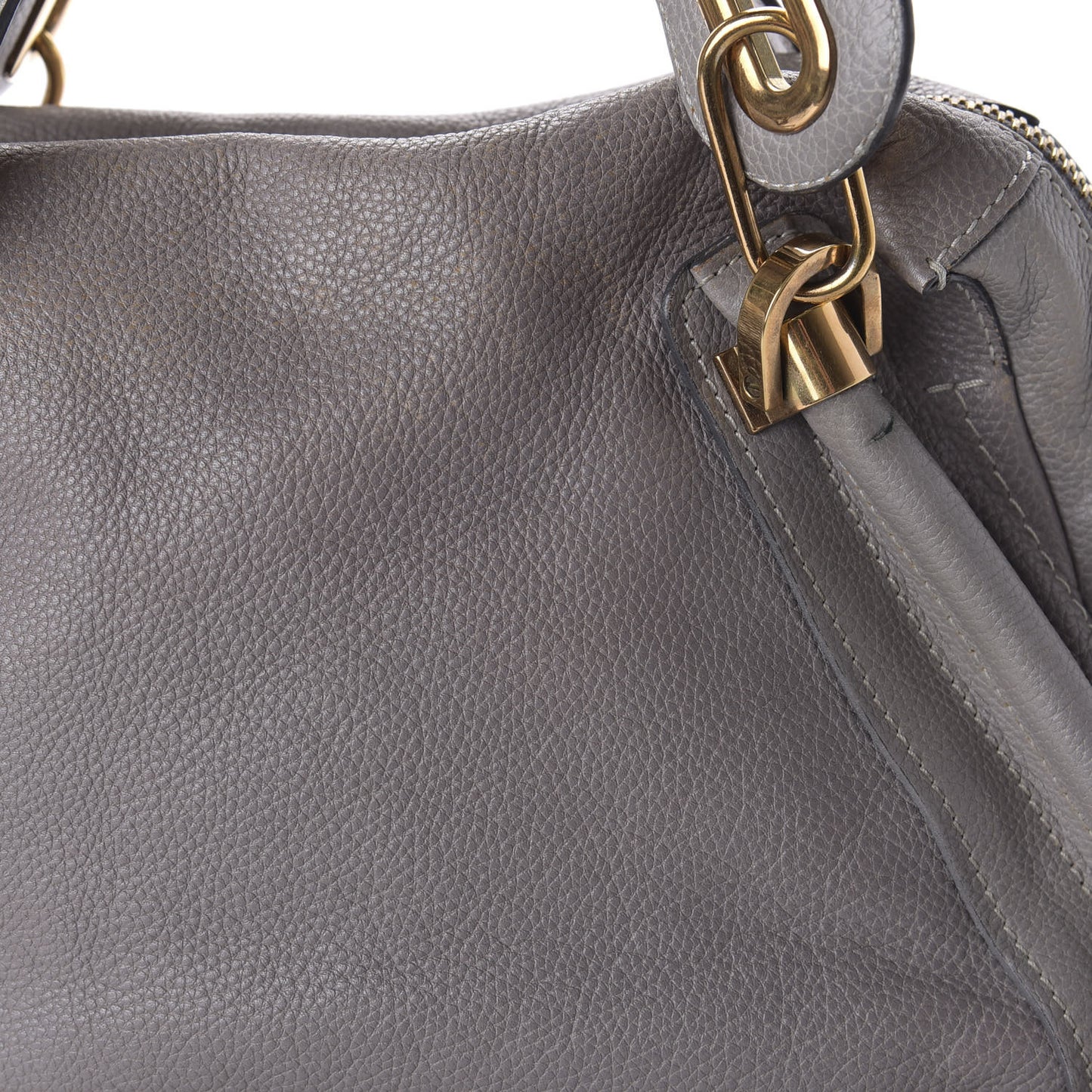 Calfskin Medium Paraty Cashmere Grey