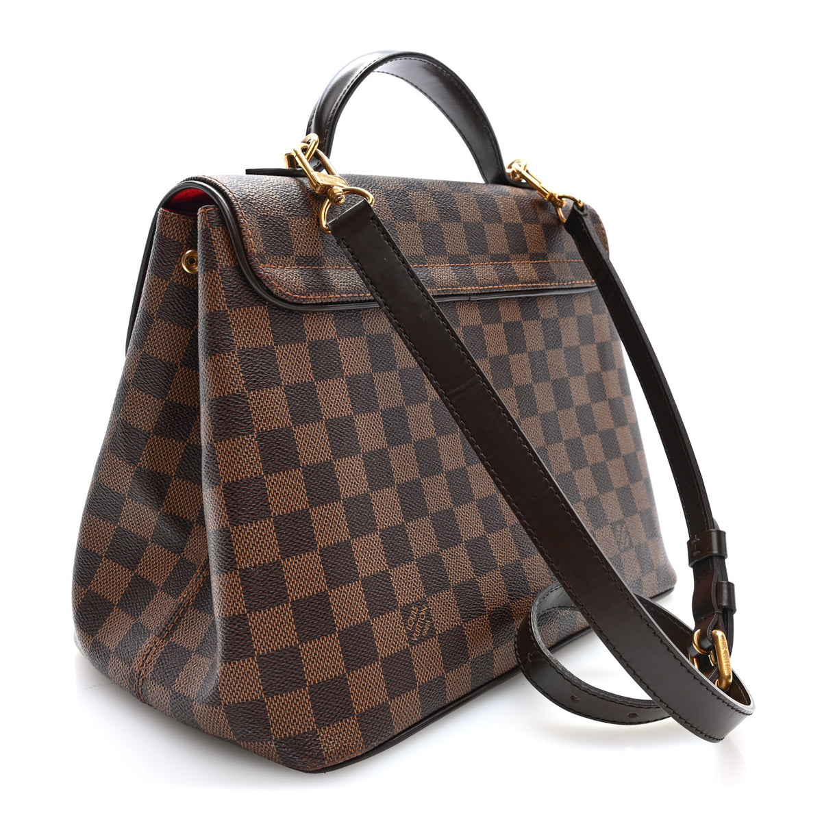 Louis Vuitton Damier Ebene Bergamo MM 2 of 8