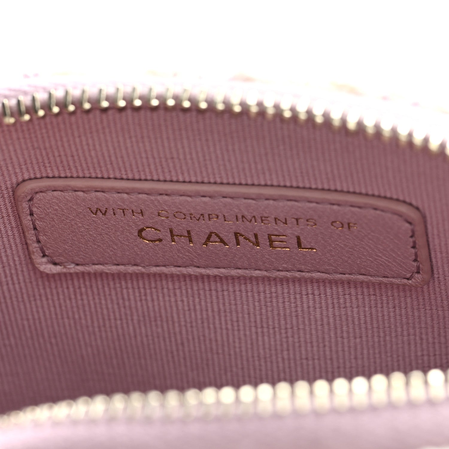 Chanel Tweed Quilted Mini Clutch With Chain Pink 6 of 10