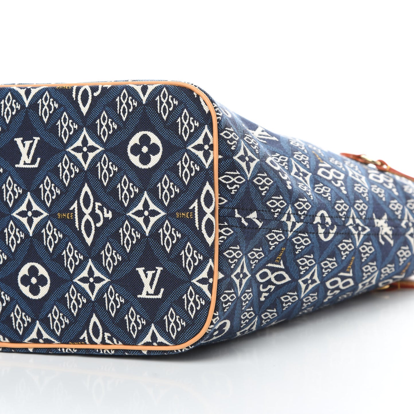 Jacquard Since 1854 Neverfull MM Blue