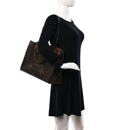Louis Vuitton Reverse Monogram Giant Onthego MM 2 of 12