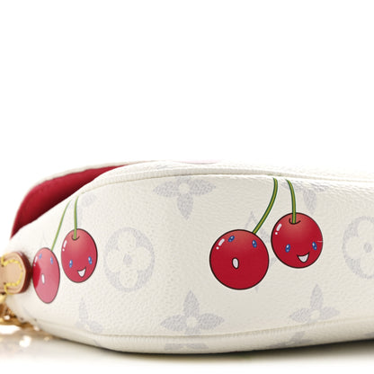 Louis Vuitton LV X TM Monogram Cerises Ivy Wallet On Chain White 8 of 9