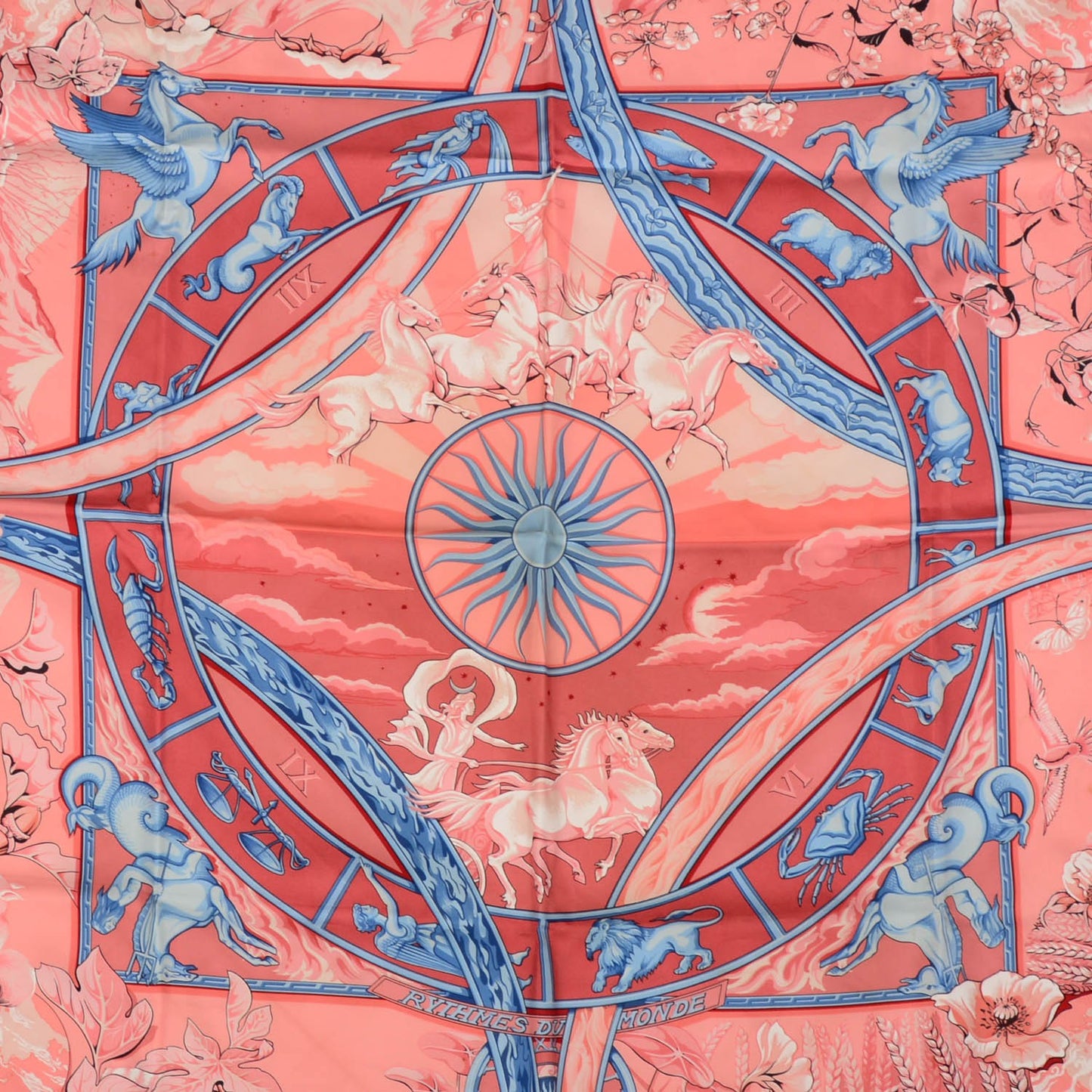 Silk Rythmes Du Monde Scarf 90