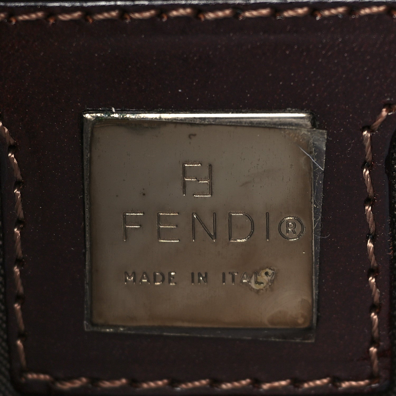 Fendi Suede Hobo Black 6 of 9