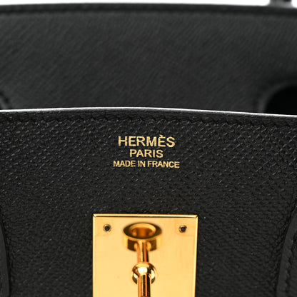 Hermes Epsom BIRKIN 30 Black 6 of 15