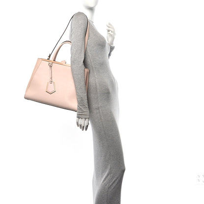 Fendi Vitello Elite Regular 2Jours Tote Rosa Plaster 2 of 15