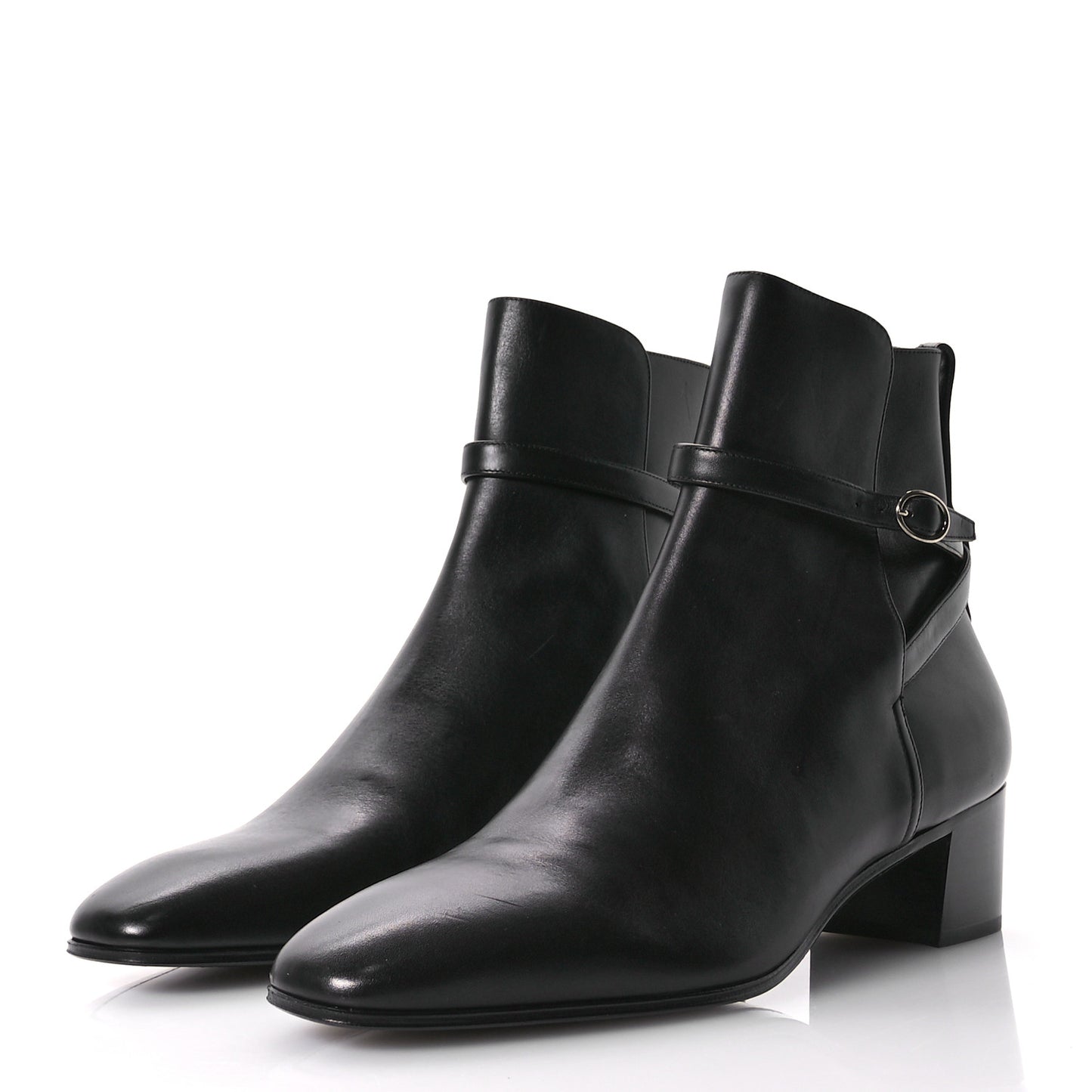 Calfskin Mens Terry 45 Boots 43 Black