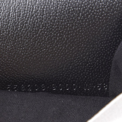 Balenciaga Signature Grained Calfskin Logo Mini Ville Wallet White 7 of 8