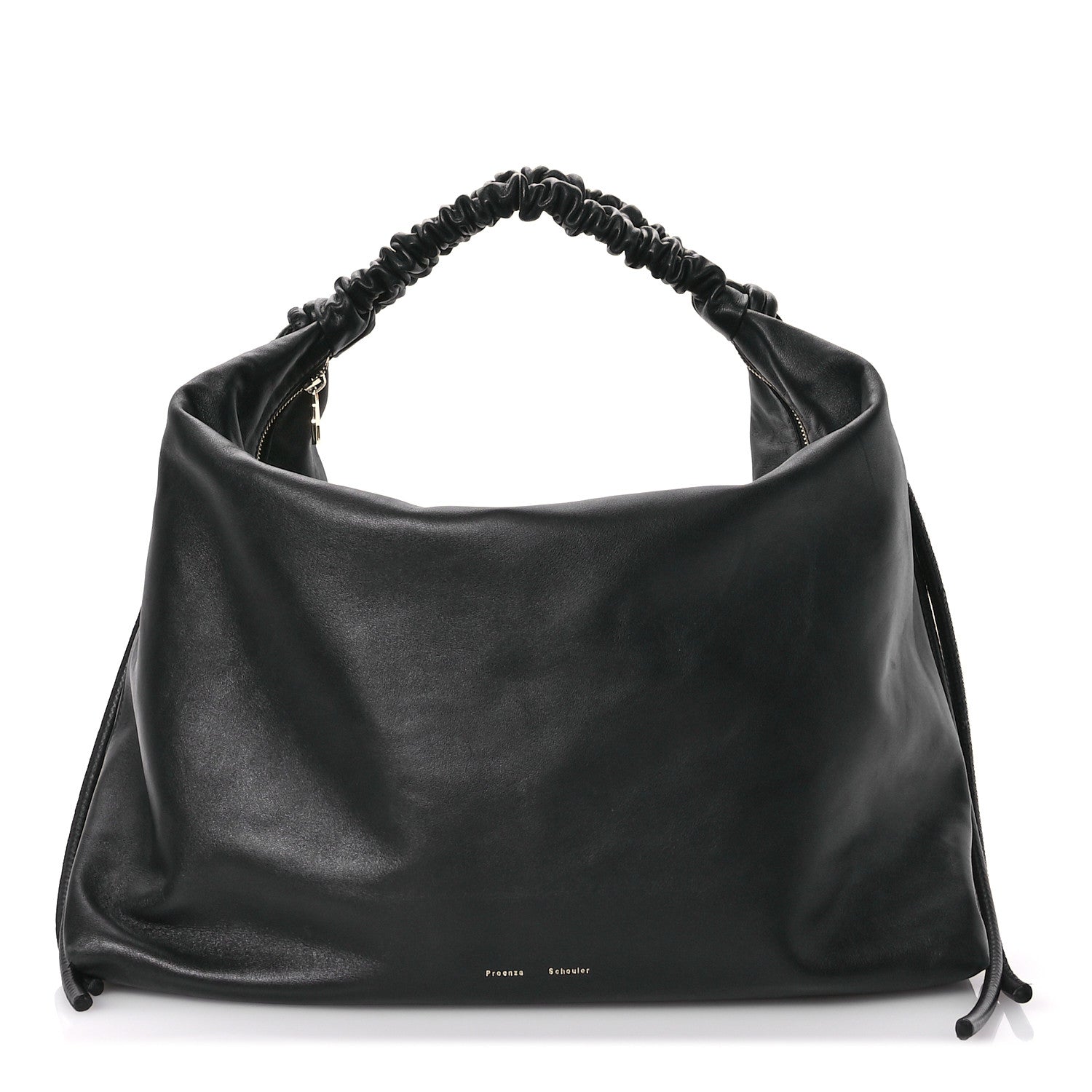 Proenza Schouler Calfskin Large Drawstring Shoulder Bag Black 1 of 11