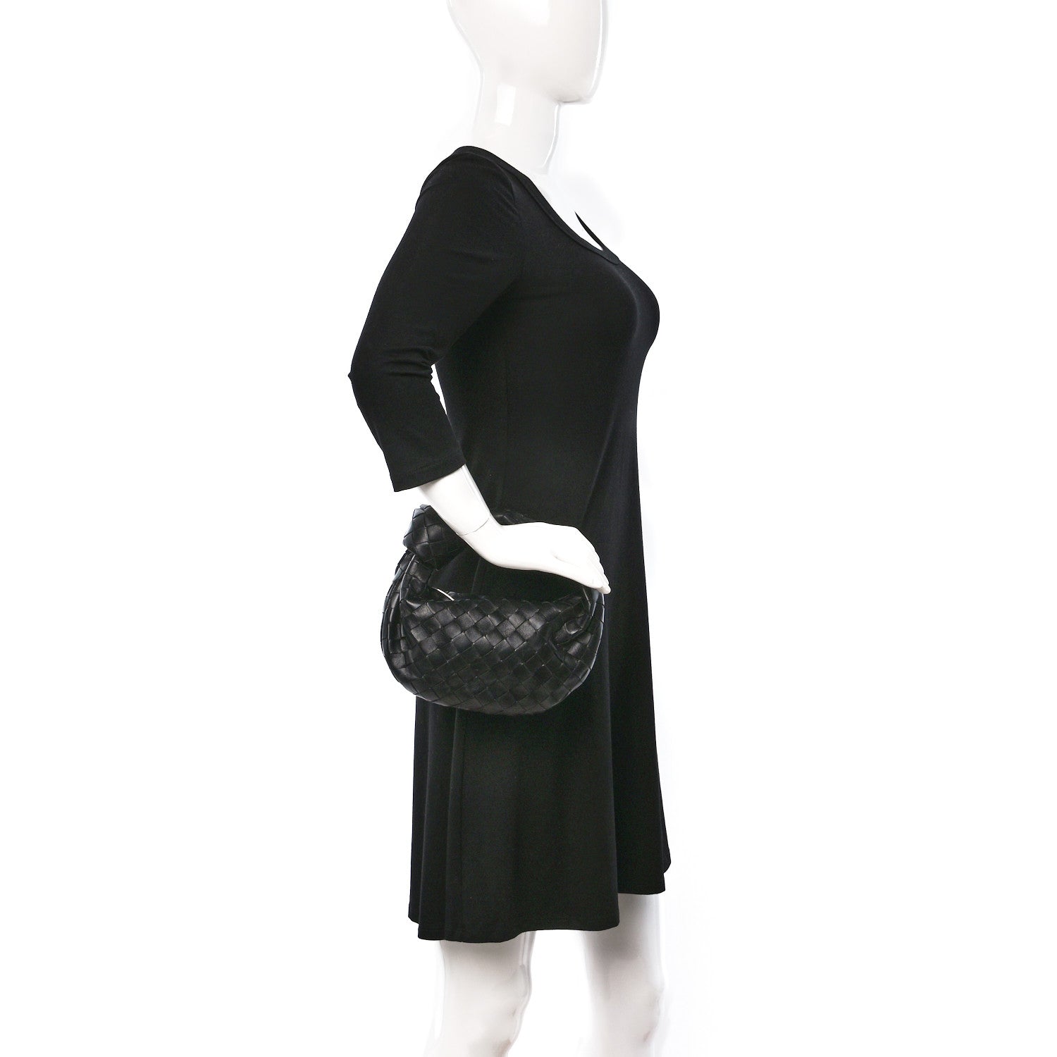 Bottega Veneta Nappa Intrecciato Mini Jodie Black 2 of 10