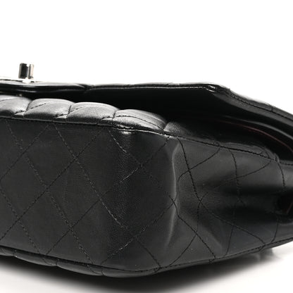 Chanel Lambskin Quilted Medium Double Flap Black 10 of 10