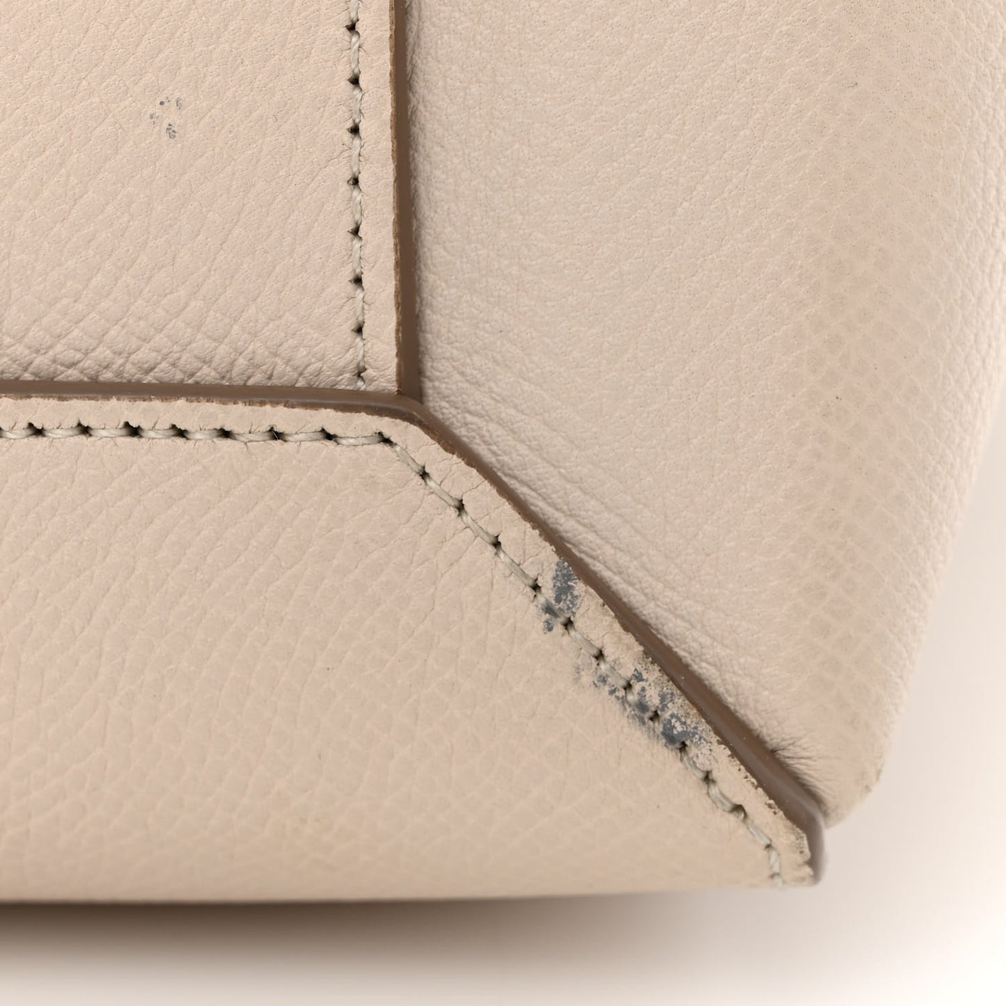 Grained Calfskin Micro Belt Bag Linen