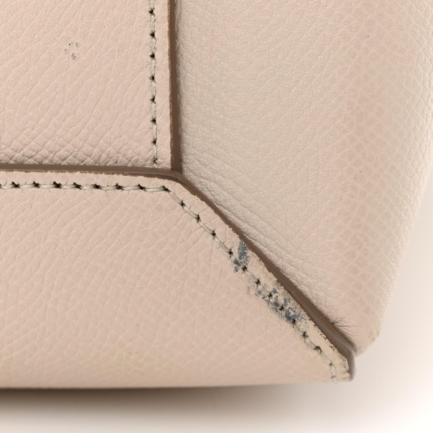 Celine Grained Calfskin Micro Belt Bag Linen 12 of 14