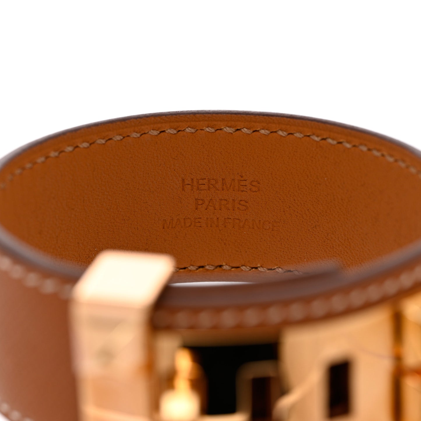 Epsom Collier de Chien CDC 24 Bracelet T2 Gold