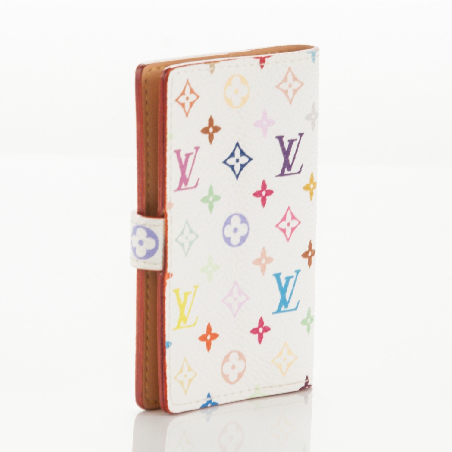 Louis Vuitton Monogram Multicolor Carnet de Bal Mini Agenda Cover White 3 of 7