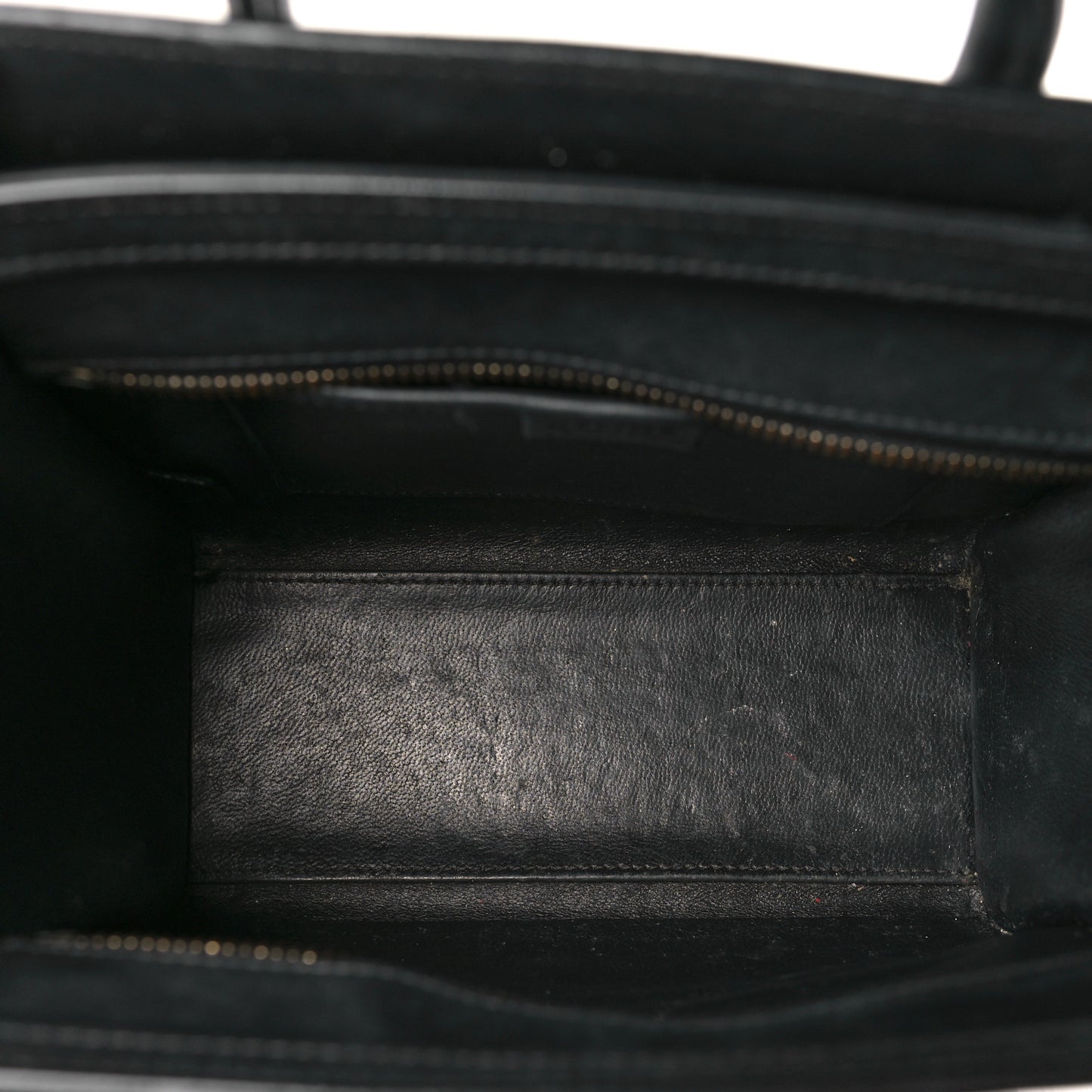 Smooth Calfskin Nano Luggage Black