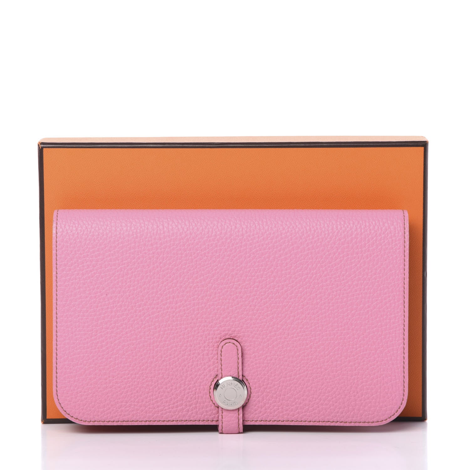 Hermes Togo Dogon Duo Wallet 5P Pink 8 of 8