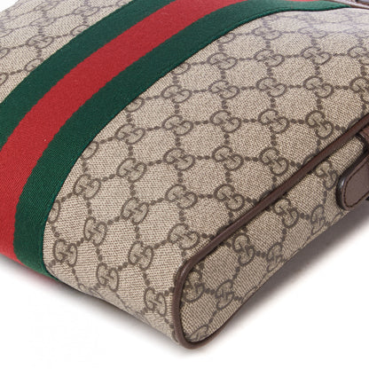 Gucci GG Supreme Monogram Web Small Ophidia Messenger Bag Brown 5 of 8