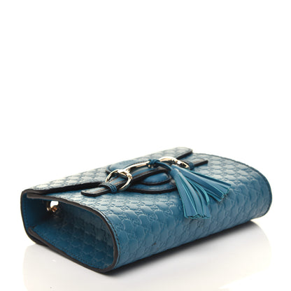 Gucci Microguccissima Mini Emily Shoulder Bag Deep Cobalt 4 of 9