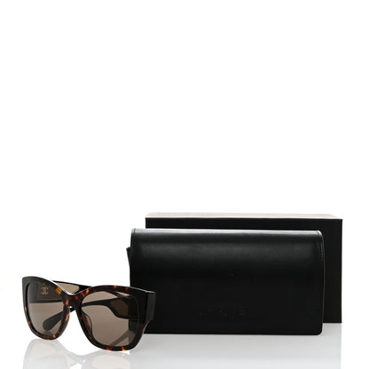 Chanel Acetate Butterfly Signature CC Sunglasses 5429-A Dark Tortoise 8 of 8