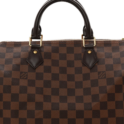 Louis Vuitton Damier Ebene Speedy 30 8 of 10