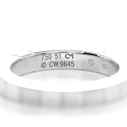 Cartier 18K White Gold Lanieres Ring 51 5.75 4 of 4