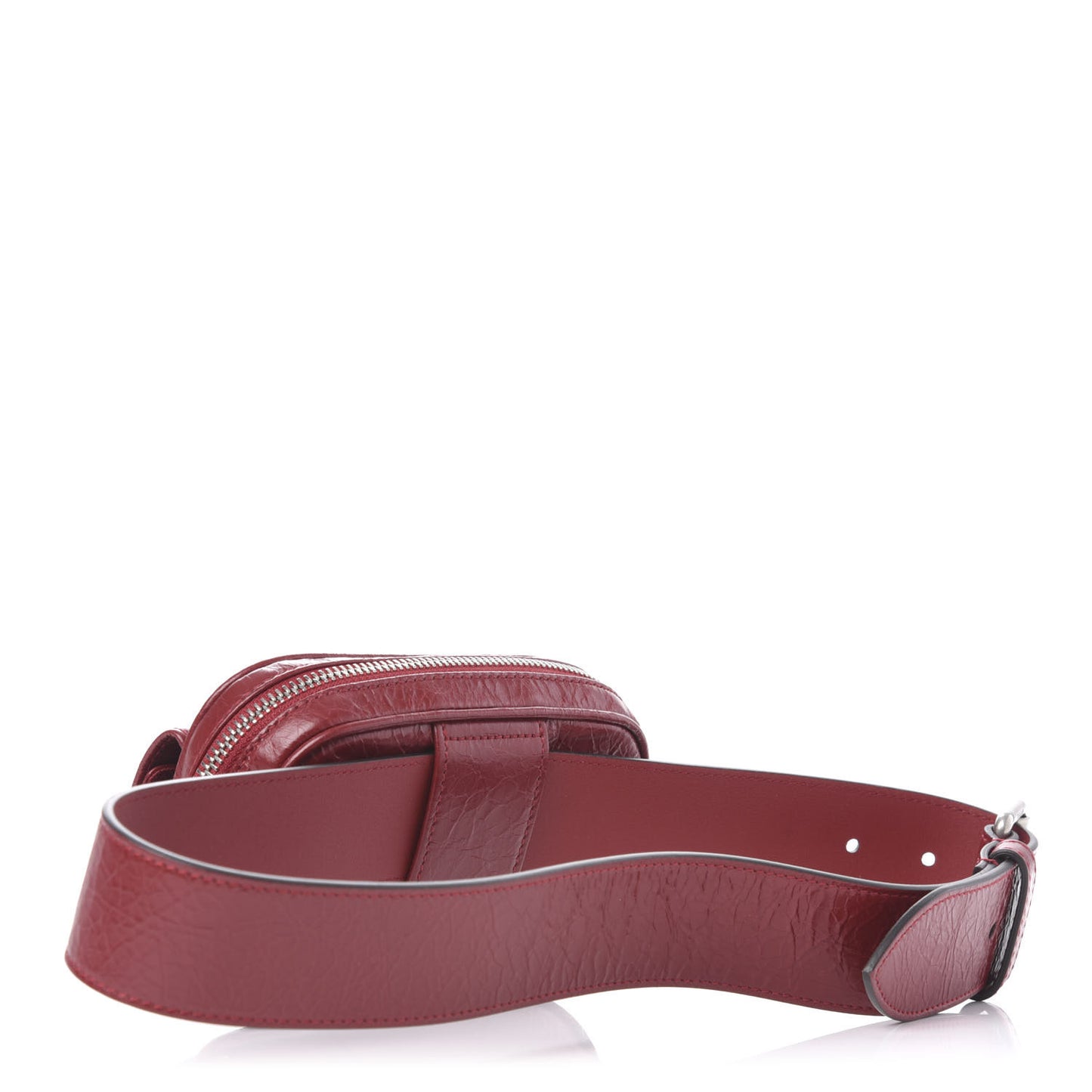 Fluffy Calfskin Mini Morpheus Belt Bag 70 28 Red