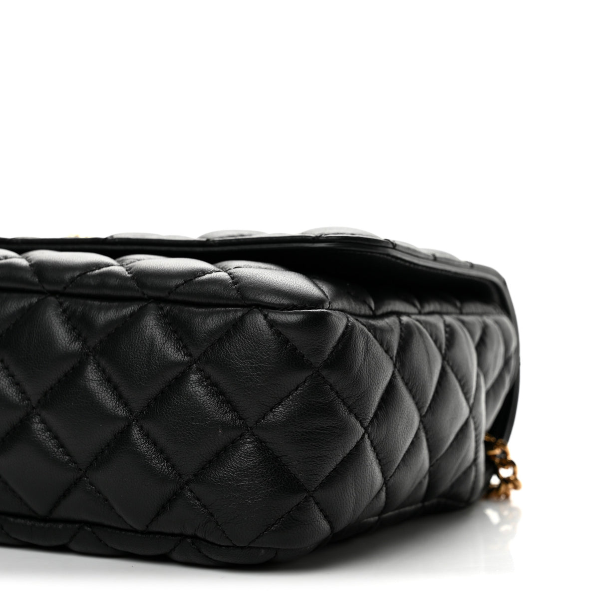 Versace Nappa Quilted La Medusa Chain Crossbody Black 10 of 12
