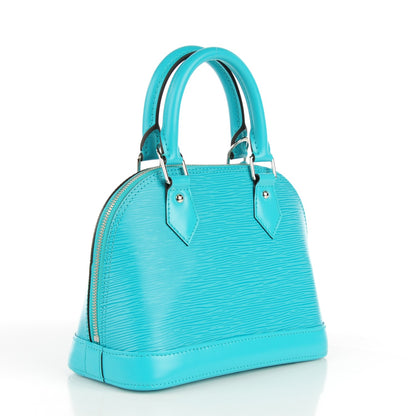 Louis Vuitton Epi Alma BB Turquoise 3 of 7