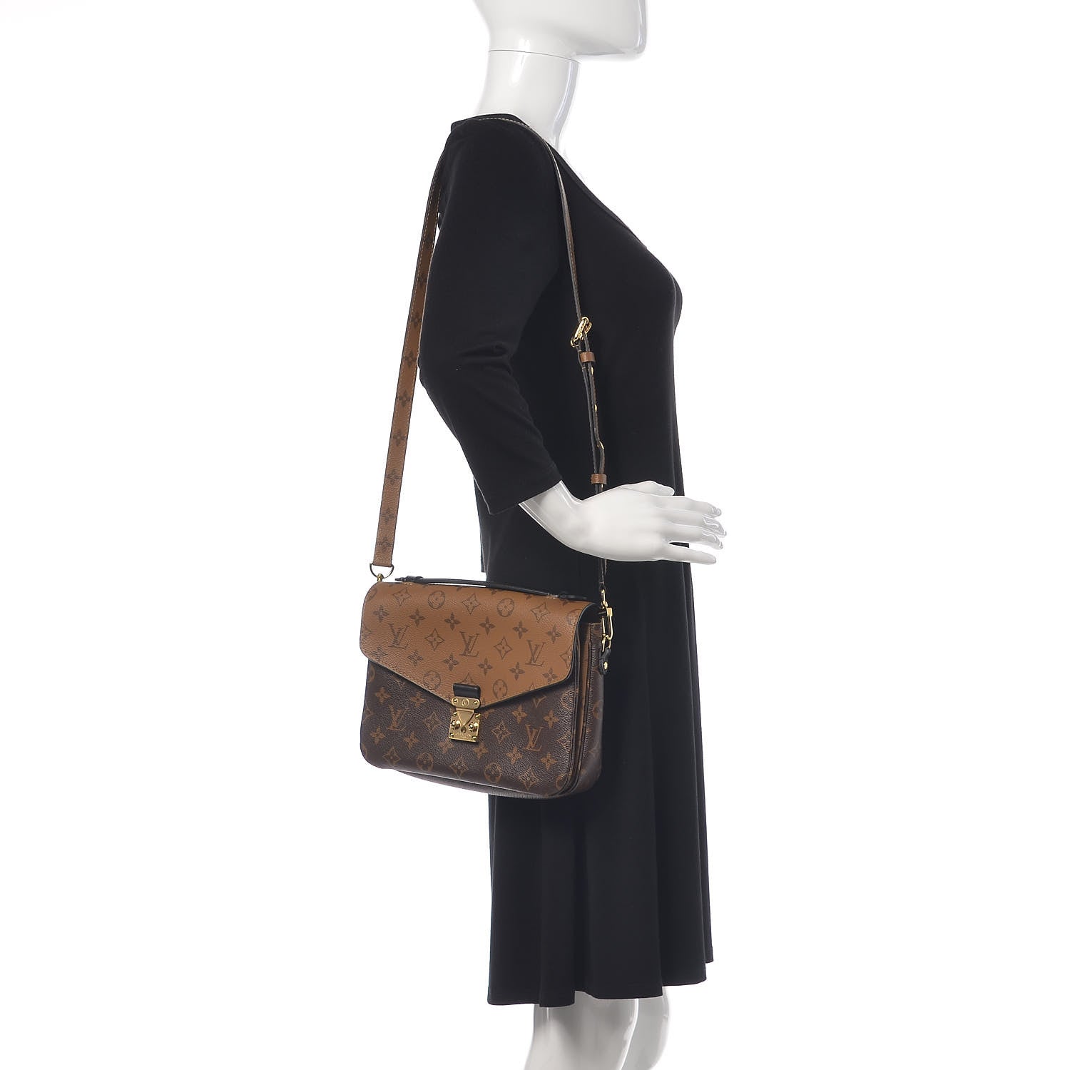 Louis Vuitton Reverse Monogram Pochette Metis 2 of 10