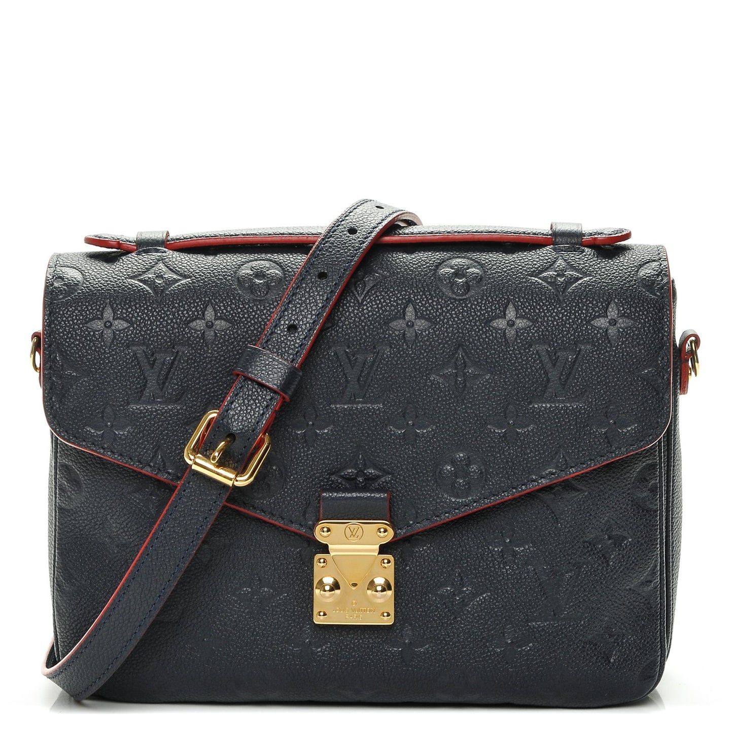 Empreinte Pochette Metis Marine Rouge