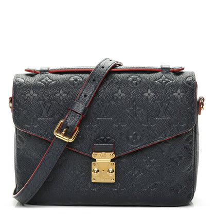 Louis Vuitton Empreinte Pochette Metis Marine Rouge 1 of 7