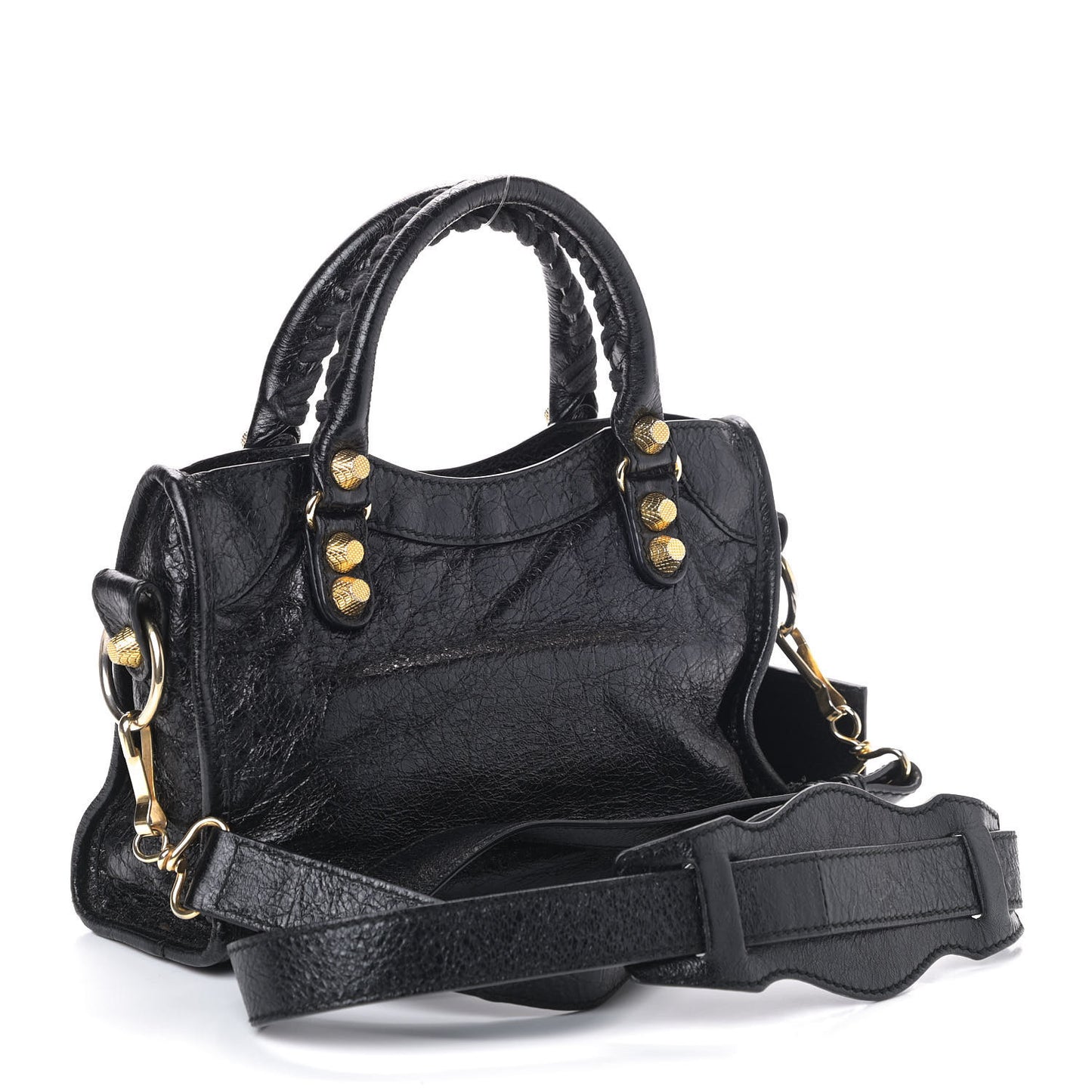Agneau Giant 12 Gold Hardware Mini City Black