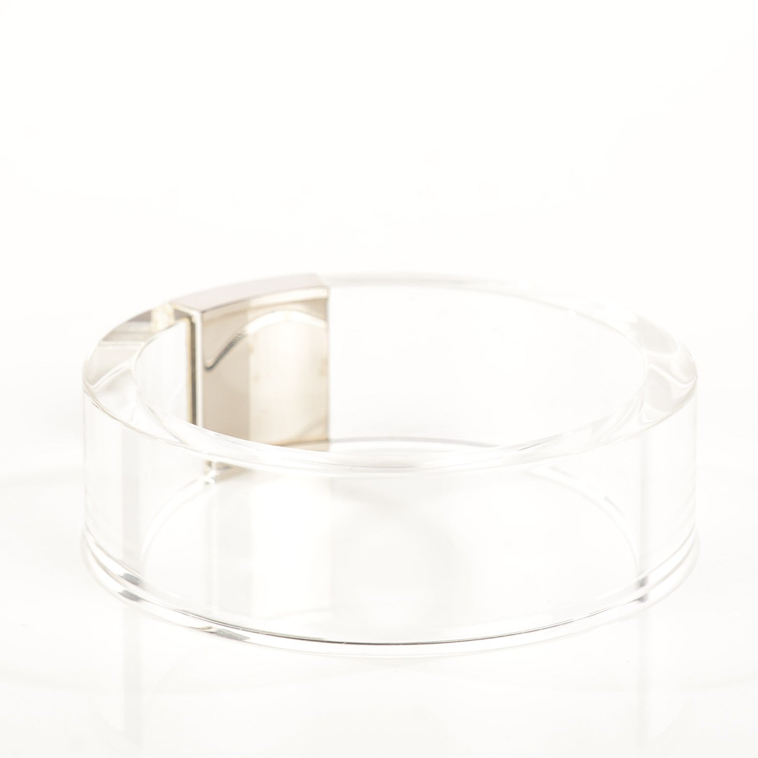 Louis Vuitton Transparent Plexiglass Nightclubber Bracelet MM Medium 3 of 4