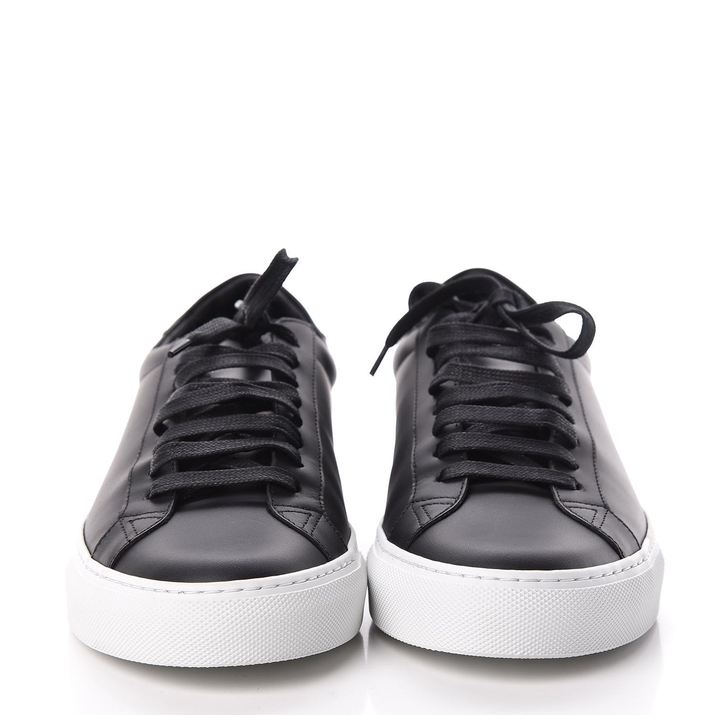 Calfskin Mens Urban Street Sneakers 39.5 Black