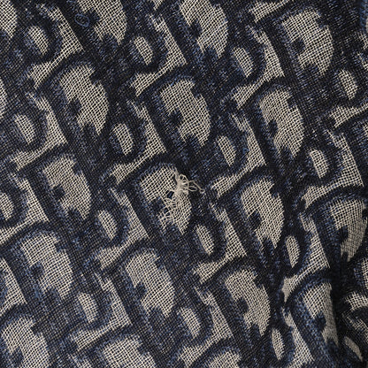 Christian Dior Wool Silk Cotton Oblique Scarf 7 of 7