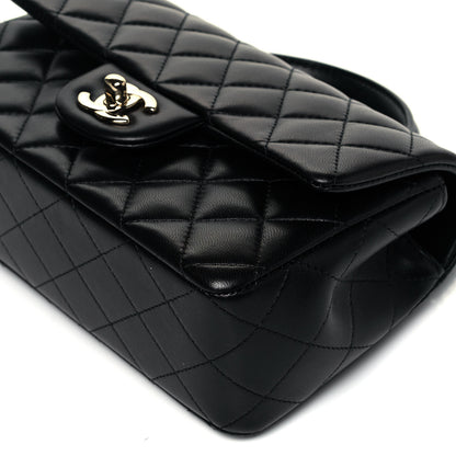 Chanel Lambskin Quilted Mini Lion Charm Top Handle Rectangular Flap Black 9 of 10