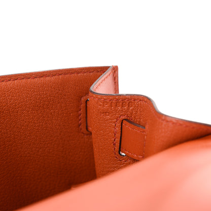 Hermes Tadelakt Kelly Sellier 28 Terre Battue 16 of 18