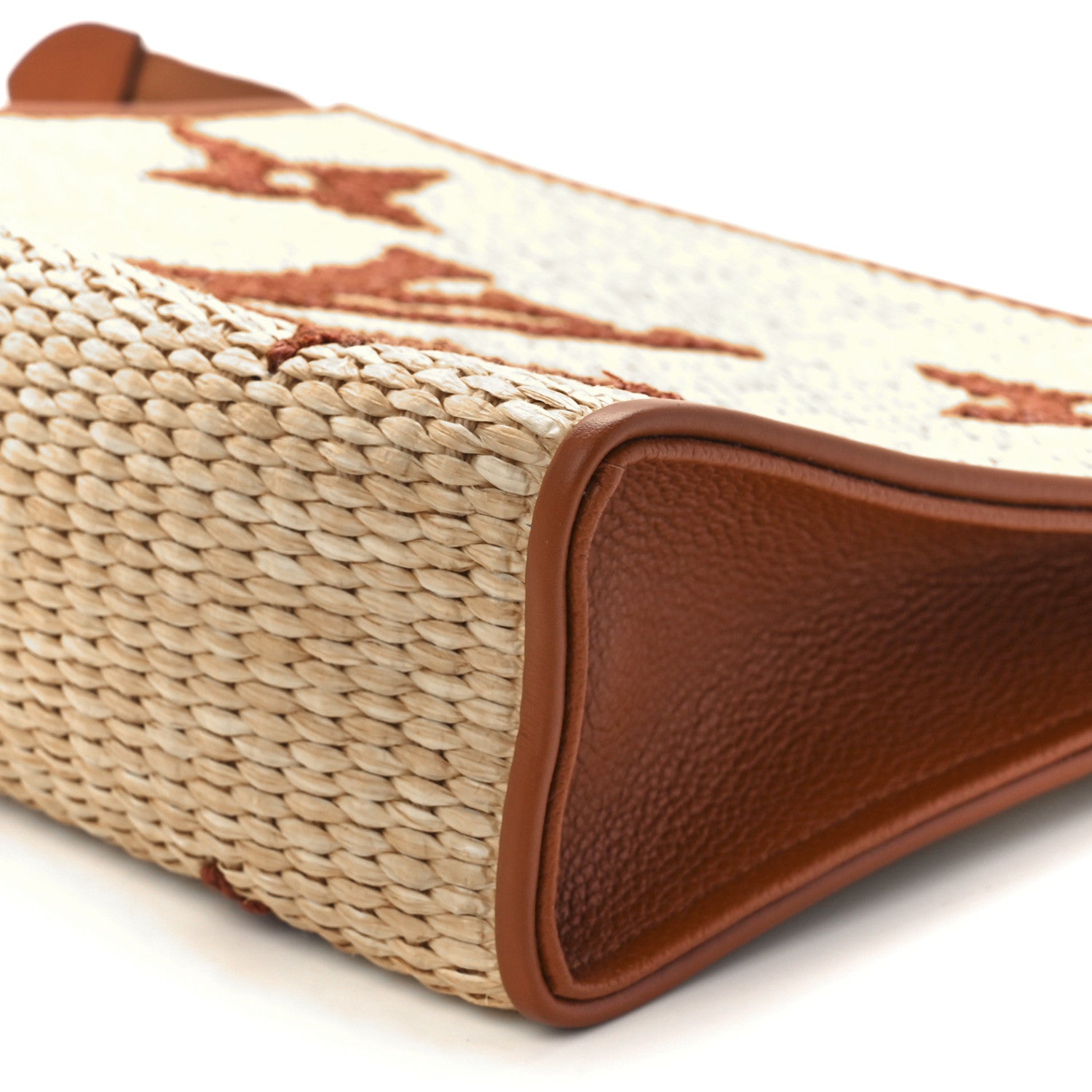 Louis Vuitton Raffia Monogram Giant Toiletry Pouch 26 Tan 10 of 10