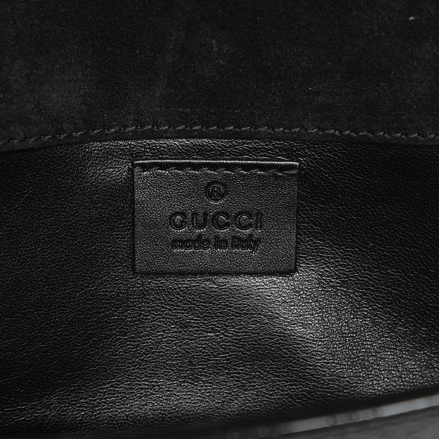 Gucci Patent Microguccissima Small Broadway Clutch Black 6 of 8