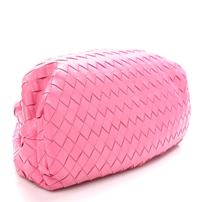 Bottega Veneta Nappa Maxi Intrecciato The Pouch Oversized Clutch Pink 4 of 10