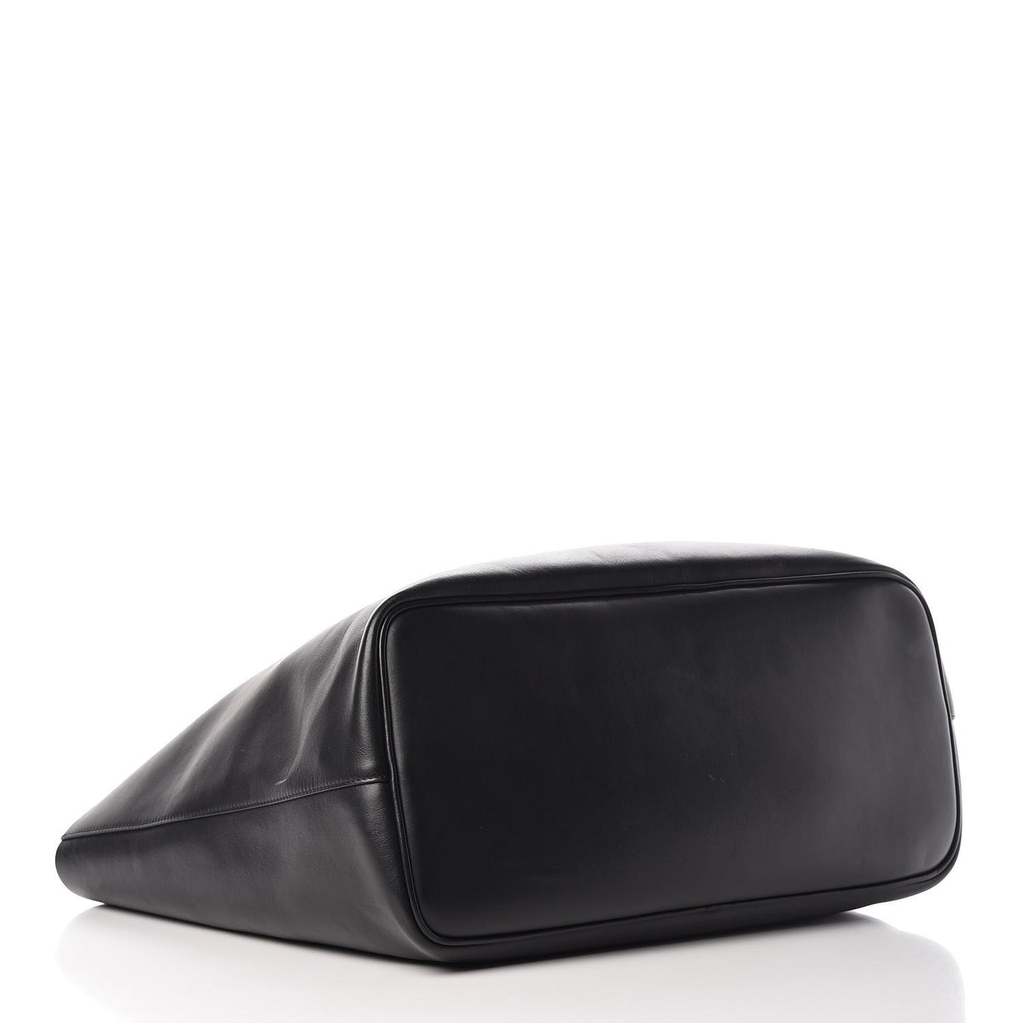 Calfskin Gothic Large Antigona Tote Black