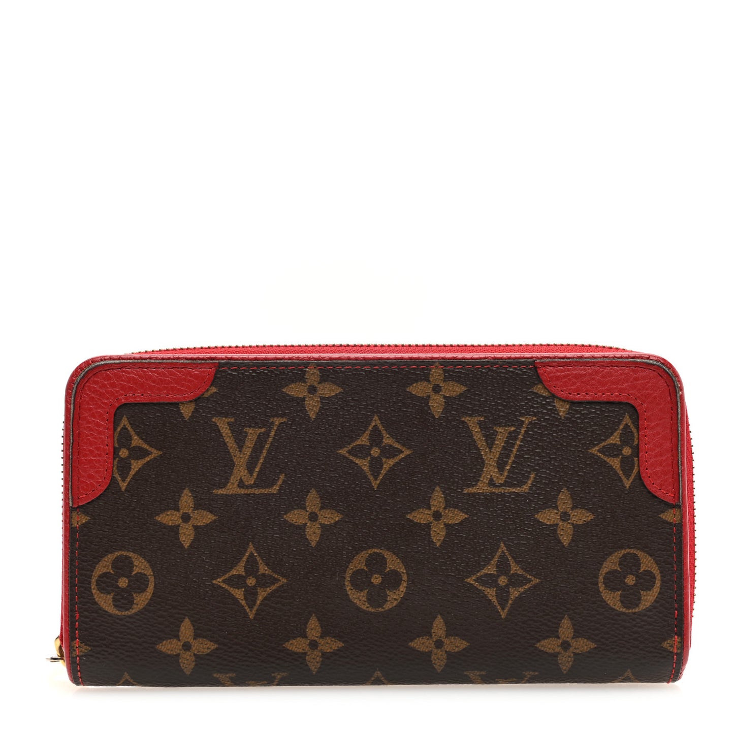 Monogram Retiro Zippy Wallet Cherry
