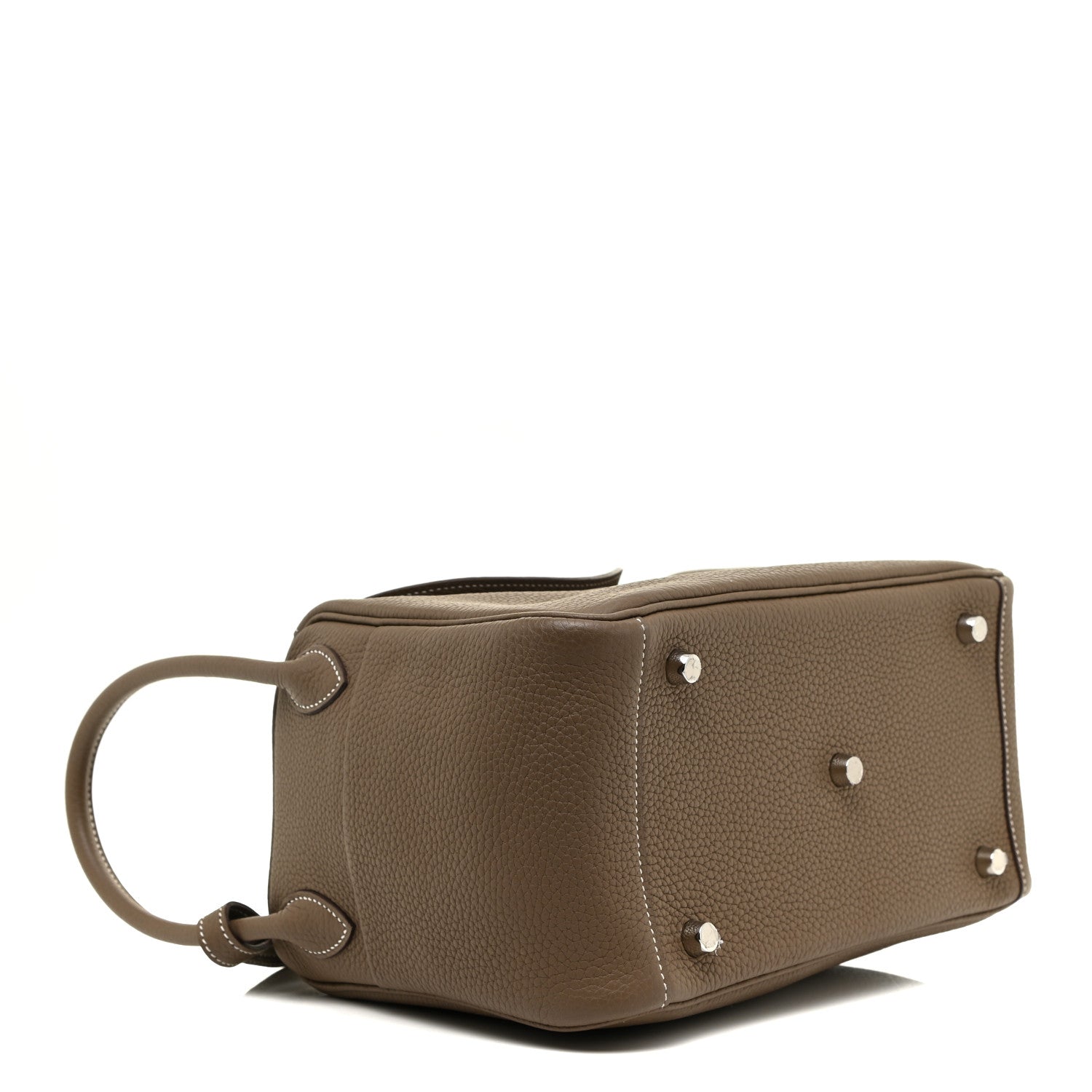 Hermes Taurillon Clemence Lindy 26 Etoupe 3 of 9