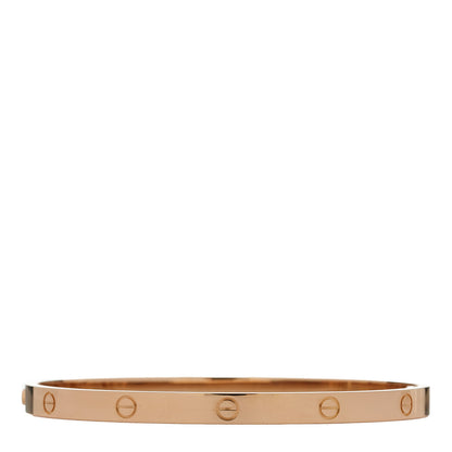 Cartier 18K Pink Gold Medium LOVE Bracelet 19 2 of 5